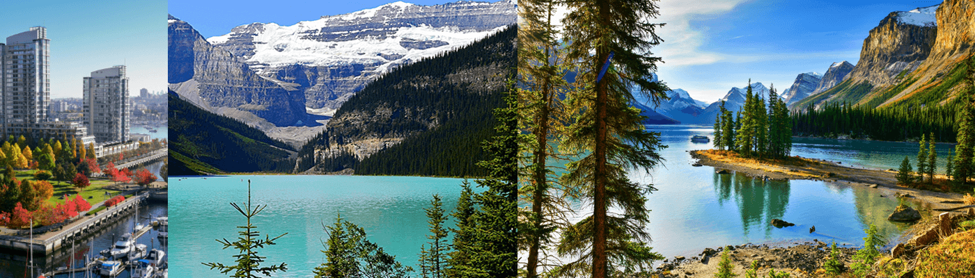 Canadian Rockies Rail journey in Autumn