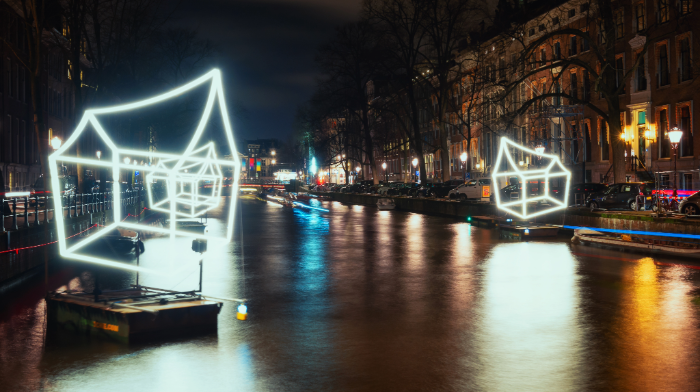 Box of lights Amsterdam Light Festival 15 years of light art in Amsterdam