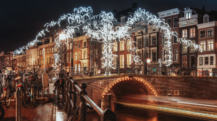 Claw of light Amsterdam Light Festival 15 years of light art in Amsterdam