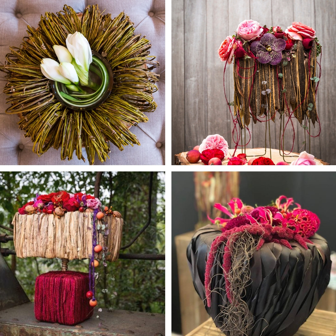 Annick Mertens flower arrangements