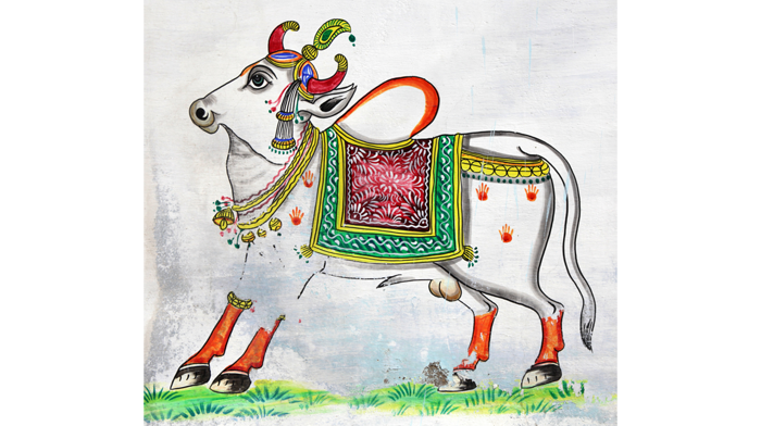 cow painting right