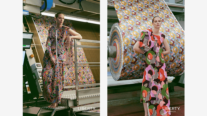 Liberty Printing Mill fabric
