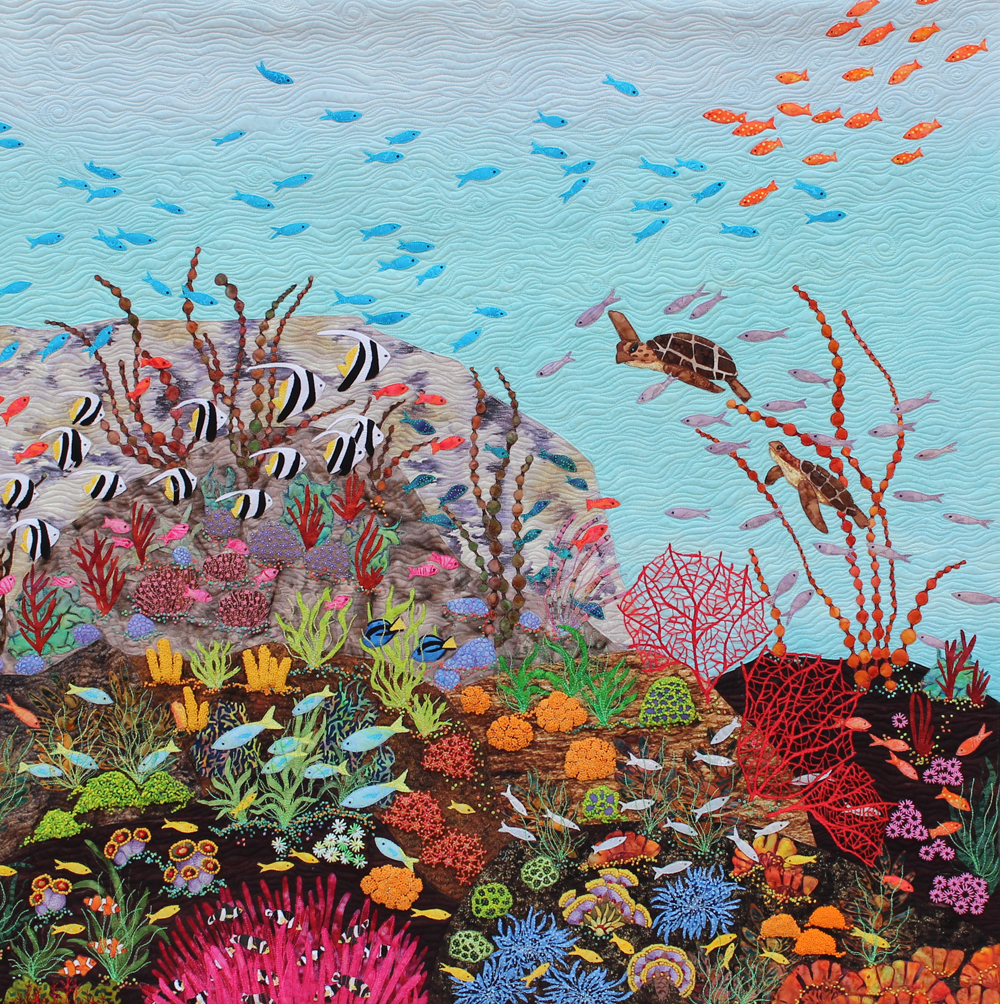 Magical Coral Reef by Linda Steele