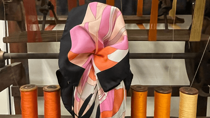 Museo della Seta di Como silk scarf