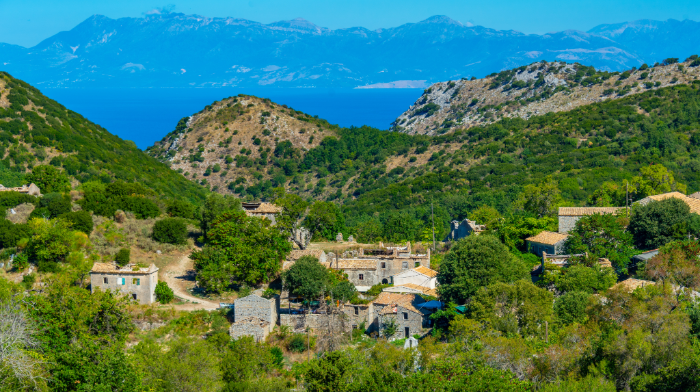 Old Perithia Corfu