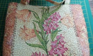 Graham Parker, UK. 'Lock Down Quilt Bag' made for Pat Murphy, Cheshire QG