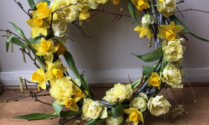 Frances Land, Bath College, Spring Wreath